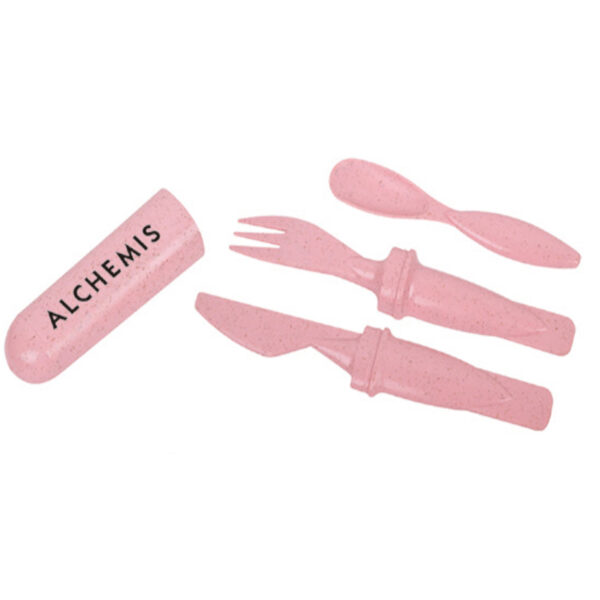 Cutlery Set – Wheat Straw - Image 2