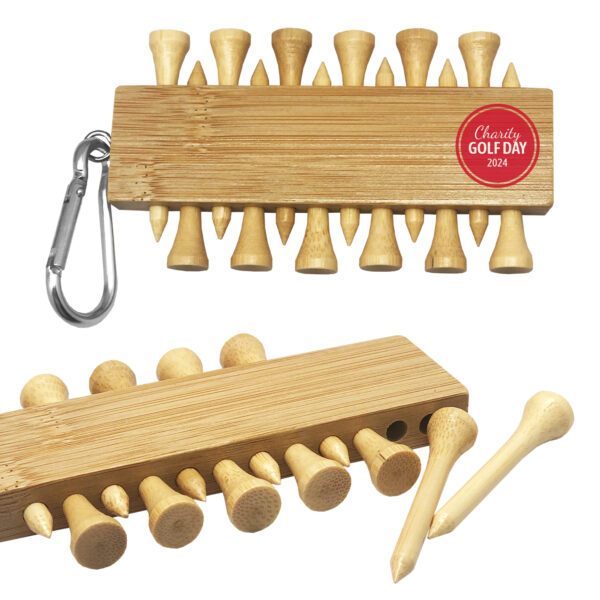 Bamboo Golf Tee Set