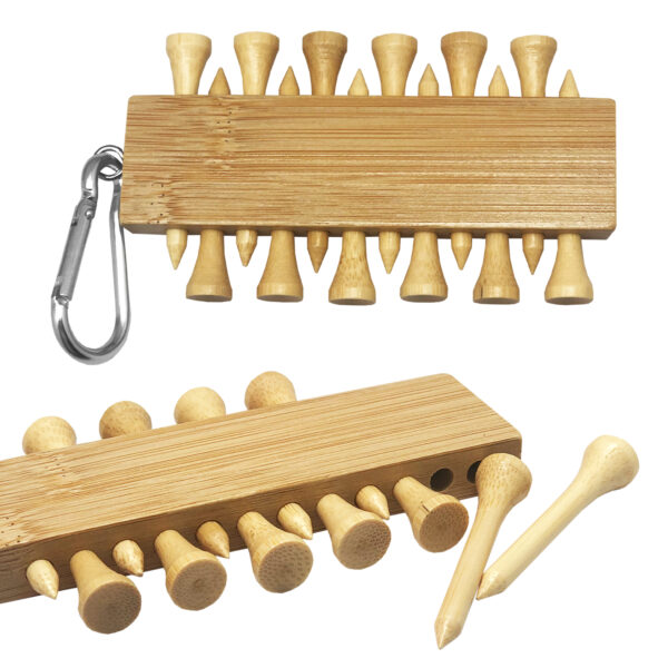 Bamboo Golf Tee Set - Image 2