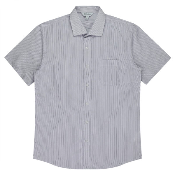 Henley Mens Shirt Short Sleeve - N1900s - Image 4