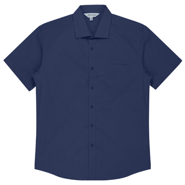 Mosman Mens Shirt Short Sleeve - N1903s - Image 4