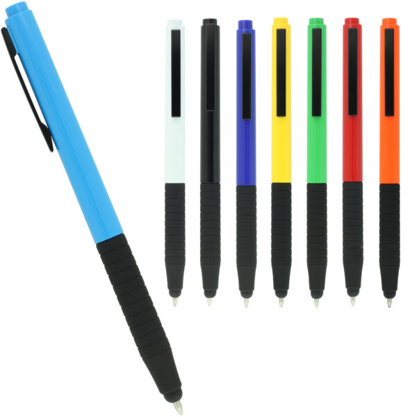 Plastic pen with stylus Comet