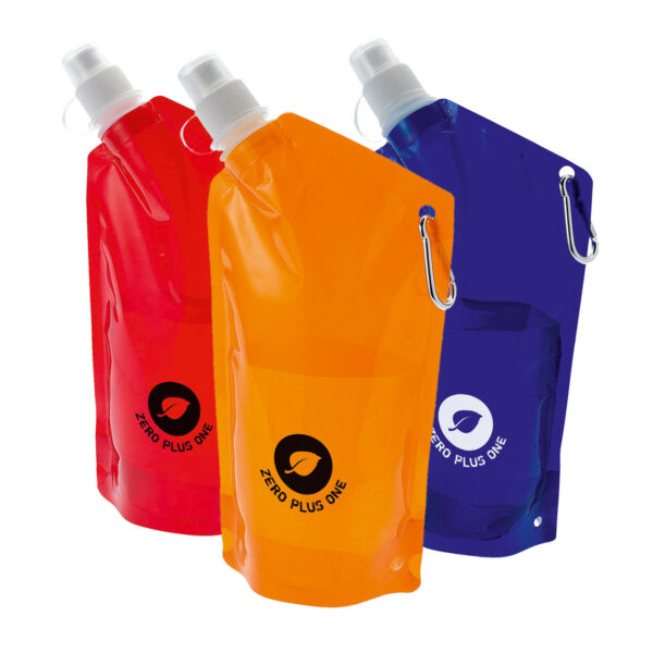 Drink bottle bag 700ml capacity carabiner