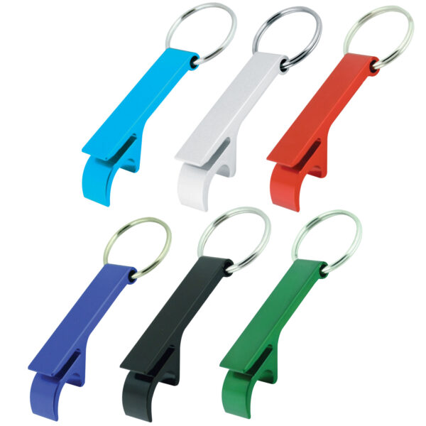 Keyring bottle opener