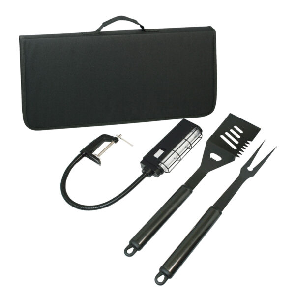 BBQ light and tool set