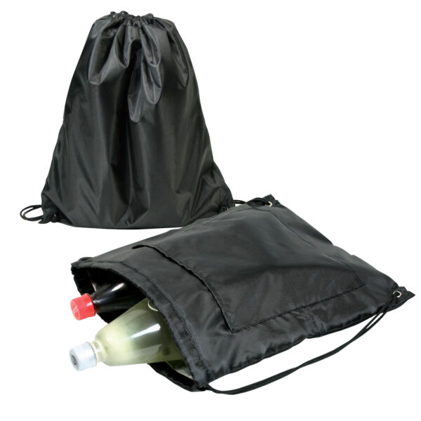 Drawstring cooler bag