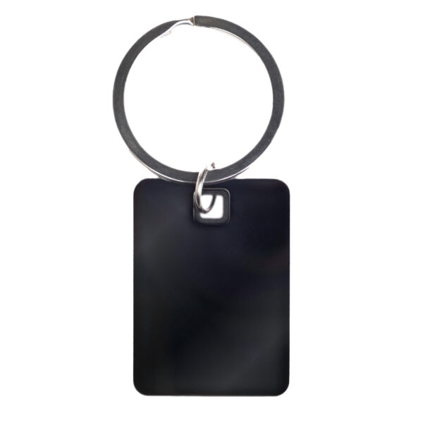 Rectangle Stainless Steel Keytag - Image 5