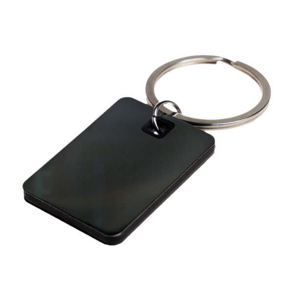 Rectangle Stainless Steel Keytag - Image 4