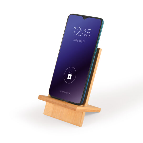 Apollo Bamboo Phone Stand - Image 6