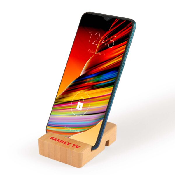 Rascal Bamboo Tablet & Phone Stand - Image 2