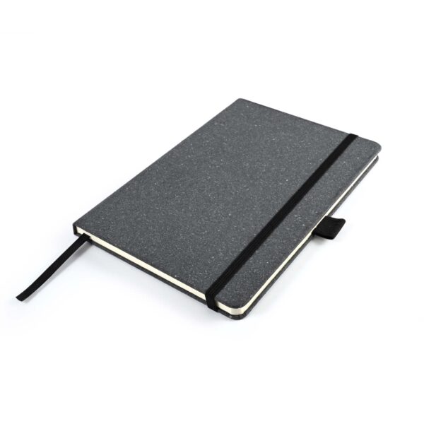 Astro Hard Cover Recycled Leather Notebook - Image 2